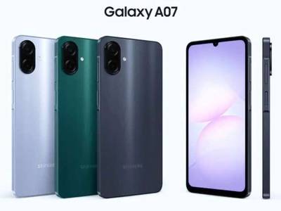 Samsung A07 128 GB/4GB RAM Schwarz